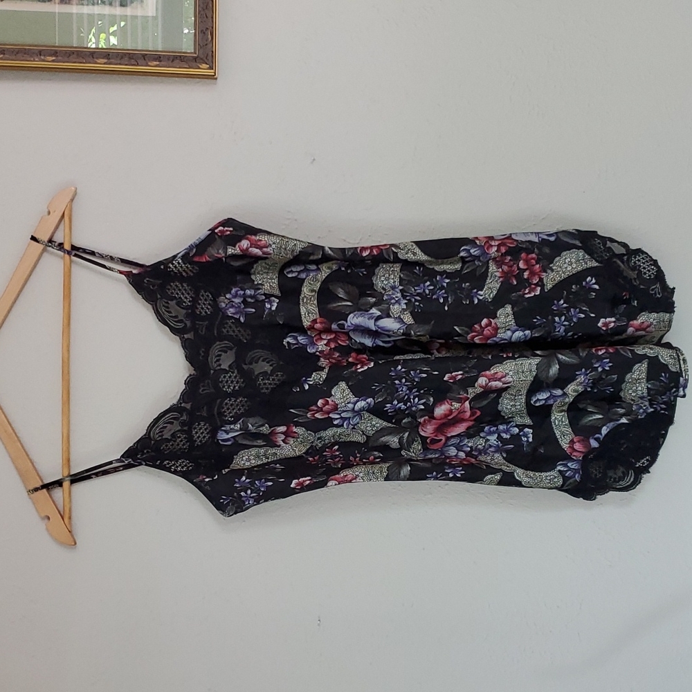 Vintage Victoria's Secret Floral Slip